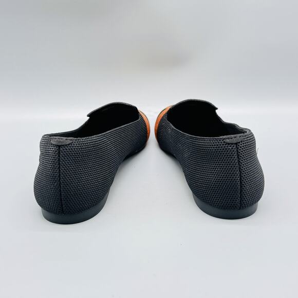 VIVAIA Shoes Womens 7 Black Knit Loafers Slip On Cat Flats Lightweight Comfort - Picture 6 of 11